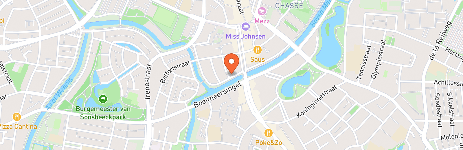 Map showing Opcharge